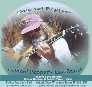Trey Haltom, aka Colonel Pepper of Falling Figs Music